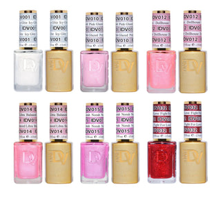 DND DIVA Cupids Palette Gel & Lacquer 6pc Bundle