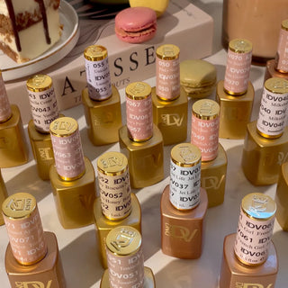 DND DIVA FROSTED CHAI COLLECTION - 30 or 36 Gel/Lacquer Duos