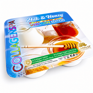 LA PALM Collagen Spa 4- Step Luxury Pedicure Tray