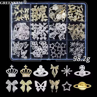 Nail Charm 12 Grid Pack