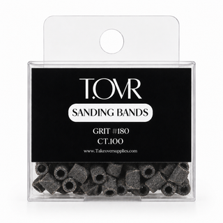Take Over Black 3mm Sanding Bands ct.100