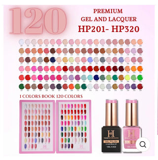HONEYS NAIL SECRET FULL LINE PREMIUM GEL + LACQUER 120 COLORS
