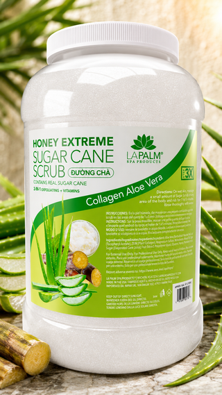 LA PALM Extreme Sugar Cane Scrub - 1 Gallon
