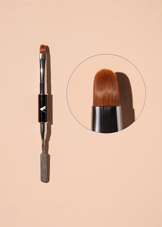 V BEAUTY PURE ACRYGEL BRUSH #8 - SYNTHETIC