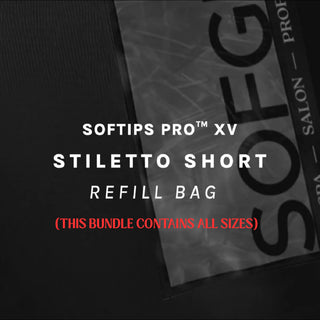 SOFGEL REFILL BAG BUNDLE “STILETTO XV” 750pc