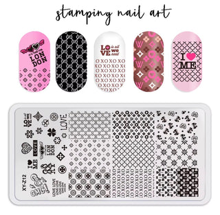 Nail Art Stamping Plate
