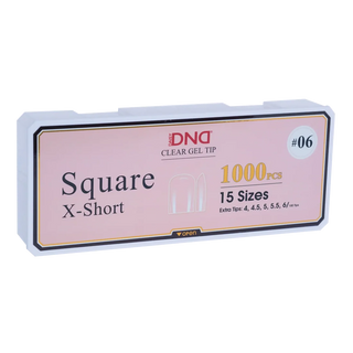 DND SOFT GEL TIPS - SQUARE