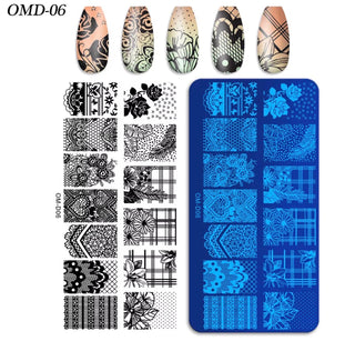 Nail Art Stamping Plate