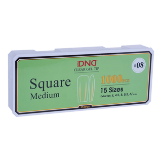 DND SOFT GEL TIPS - SQUARE