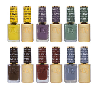 DND Diva Cozy Autumn Gel & Lacquer 6pc Bundle