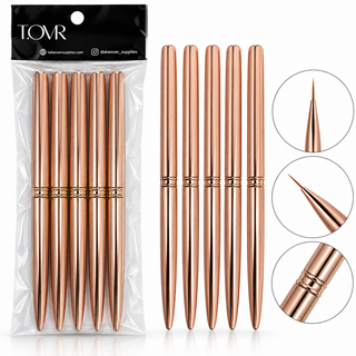 Gold Liner Brush Set – 5PC
