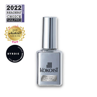 KOKOIST ULTRA GLOSSY NON WIPE TOP COAT GEL 15ML