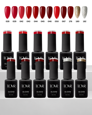 Take Over “Seduction in Reds” Gel Polish Collection 12pc