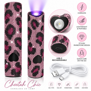 Rechargeable Rhinestones Flash Cure UV Lamp