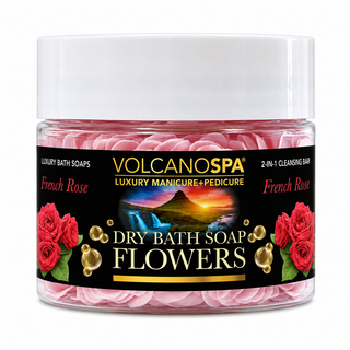 Volcano Spa Dry Bath Soap Flowers 12oz