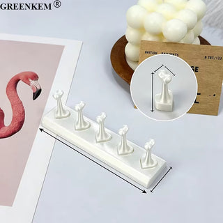 Heart Nail Practice Stand - Non Magnetic