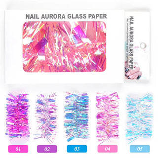 Nail Aurora Glass Paper