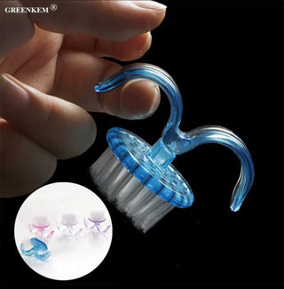 Assorted Nail Scrub Brush Pack 5pc
