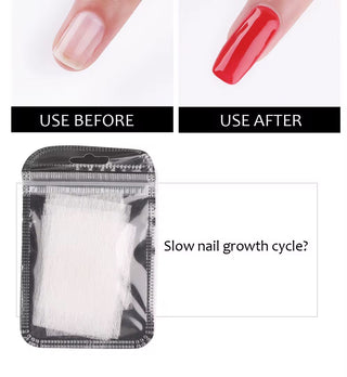 Nail Extension Fiber Glass Sheet (10 Sheets)