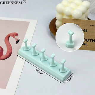 Heart Nail Practice Stand - Non Magnetic