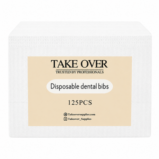 Take Over Disposable Dental Bibs 125pc
