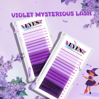 Veyes “Violet Mysterious” Lash Extensions 0.07