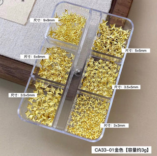 3D Metal Nail Art Charm Mix