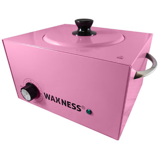 WAXNESS LARGE PROFESSIONAL HEATER WN-6003 PINK ELITE SERIES HOLDS 5.5 LB WAX WITH SILICONE LINER