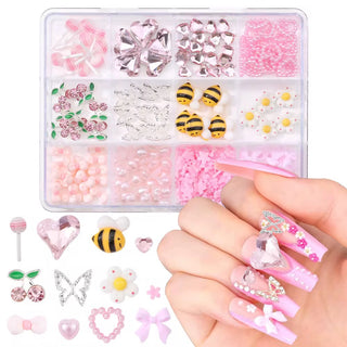 Nail Charm 12 Grid Pack
