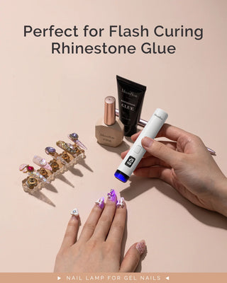 MelodySusie P-Art01R Rechargeable Mini LED/UV Nail Art Lamp