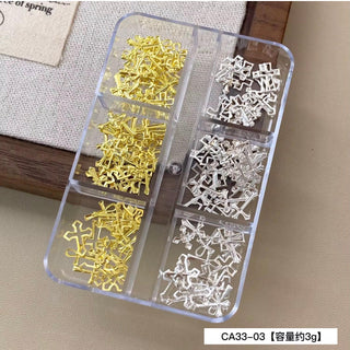 3D Metal Nail Art Charm Mix