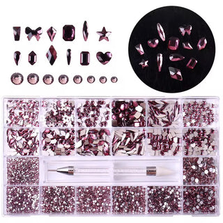 Nail Rhinestone 20 Grid Pack