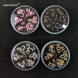 Letter Nail Charms