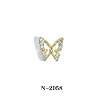 Butterfly Nail Decals 2pc