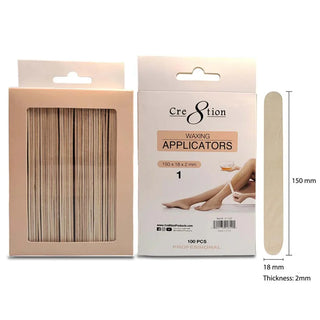 Cre8tion Disposable Applicators 150x18x2mm 100pc