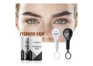 Retractable Brow Mapping String Pre-inked Microblading String for Eyebrow Marking Measuring String for Eyebrow (White)