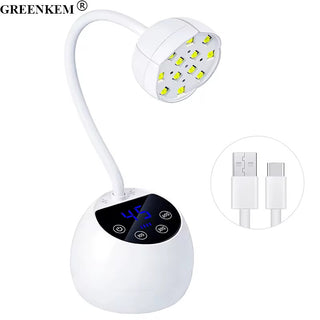 Rechargeable Gooseneck UV/LED Lamp