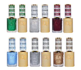 DND Diva Winter Gel & Lacquer Duo - 6 pc Bundle