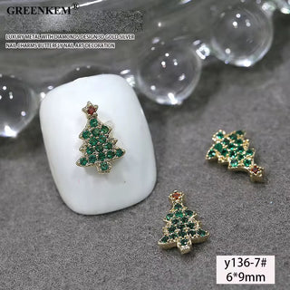 Christmas Nail Charms 2pc In a Pack