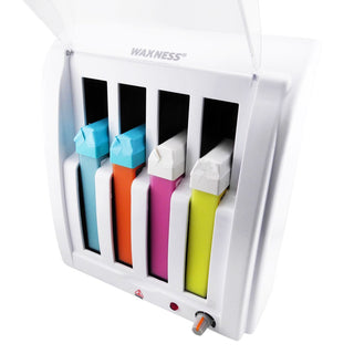 WAXNESS 4 CARTRIDGE WARMER WX-4A WITH 4 FREE CARTRIDGES