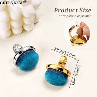 Manicure Ring Dust Brush