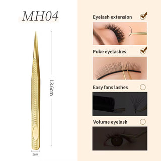 Annafris Eyelash Extension Tweezers