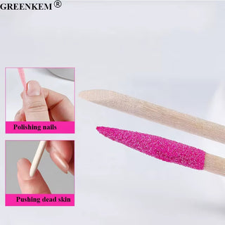 Wooden Nail Polishing & Sanding Sticks