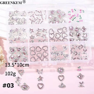 Metal Assorted Nail Charms