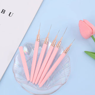 Precision Liner Nail Art Brush Set – 5 PC
