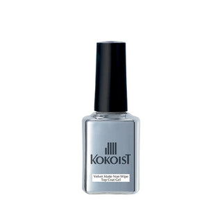 KOKOIST VELVET MATTE NON WIPE TOP COAT GEL 15ML