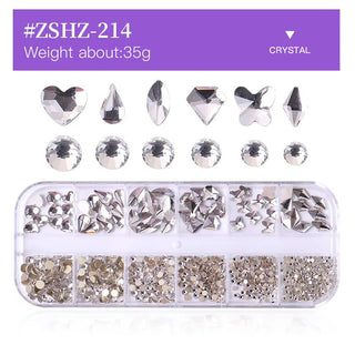 Flat Back Multi-Shaped Rhinestones