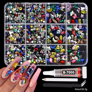 Luxe Gem Nail Art Kit