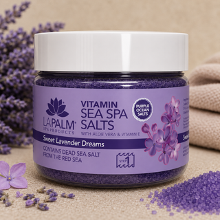 LA PALM Vitamin Sea Spa Salt 12oz