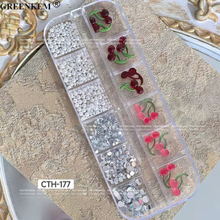 Nail Charms Cherry Pack